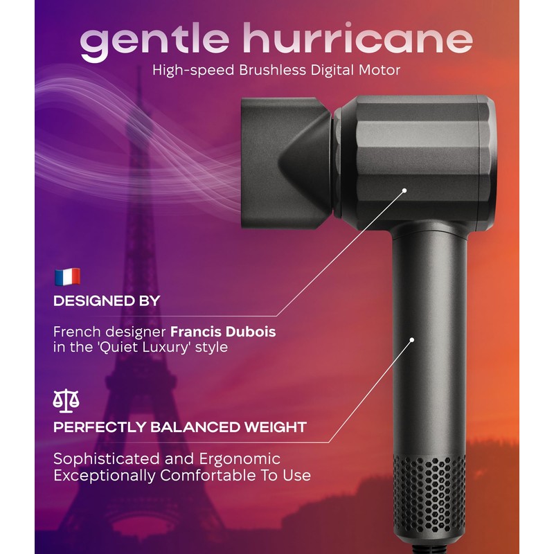 BIZOND Ionic Hair Dryer for Women and Men, Professional Premium