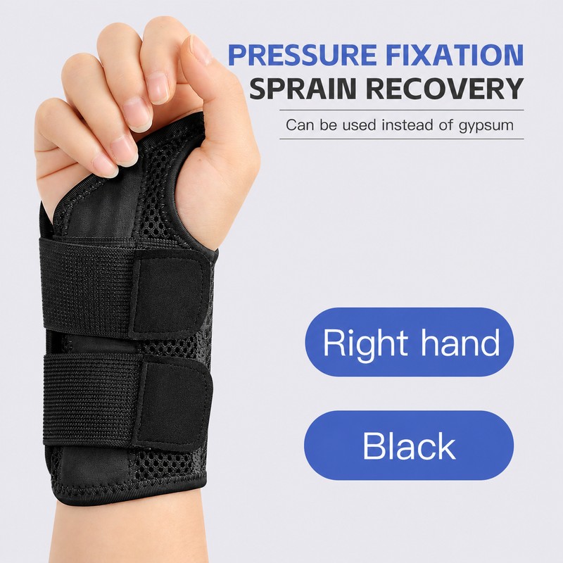 Adjustable Wrist Brace for Daily Support – Dual Strap Compression