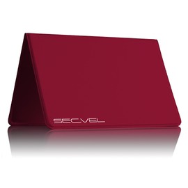 SECVEL - the "NEW and IMPROVED" card protection wallet CF+ young style – PROTECTION against RFID/NFC and magnetic fields - Bordo