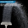Nuodan High Pressure Rain Shower Head with 11'' Extension Arm