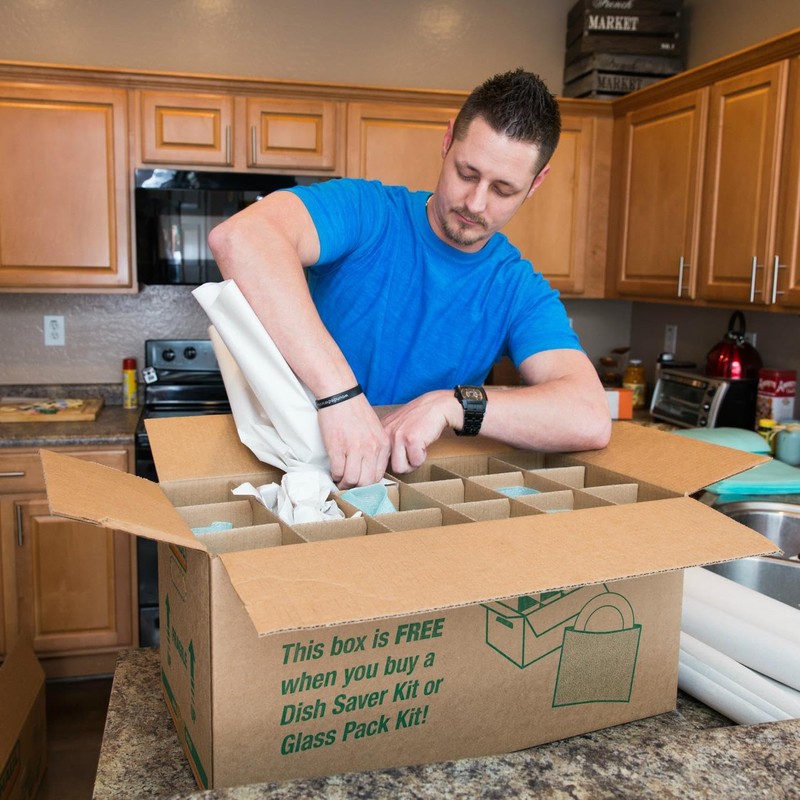 U-Haul Glass Packing Kit – Includes 1 Box, 1 Cell