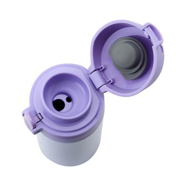 Sanrio 389366 One-Touch Stainless Steel Bottle, Chromi, Capacity: 12.5 fl oz (370 ml)