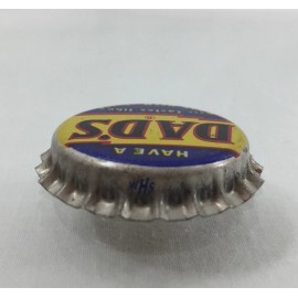Dad's Dads Root Beer Bottle Cap Soda POP Top Vintage OLD Rare Lucky Gift NOS RARE MCM
