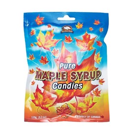 Canada True Maple Leaf Candies 120g - Bag