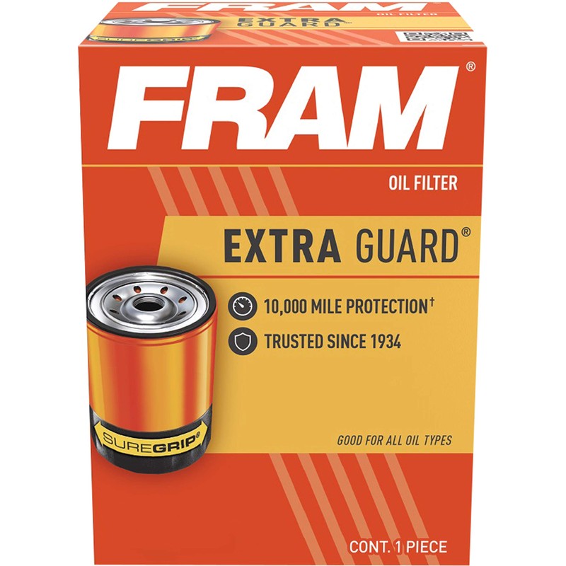 Fram PH9837 Extra Guard 10K Mile Change Interval Oil Filter