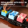 Ghost Fire Guitar Pedal Board with Built-in Isolated Power Supply