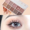Erinde 10 Colors Eyeshadow Palette Makeup, Matte Shimmer Glitter Eye