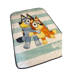 Bluey and Bingo Twin Plush Blanket 60"x80" Super Soft Hugs