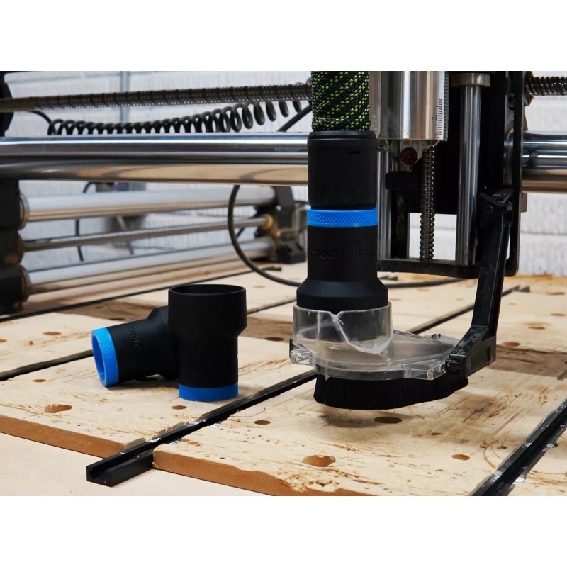 Toolcurve 27mm Hose Adapter for Onefinity CNC Suck it Dust