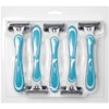 BIC EasyRinse Sensitive Anti-Clogging Mens Disposable Razors, 6 Count