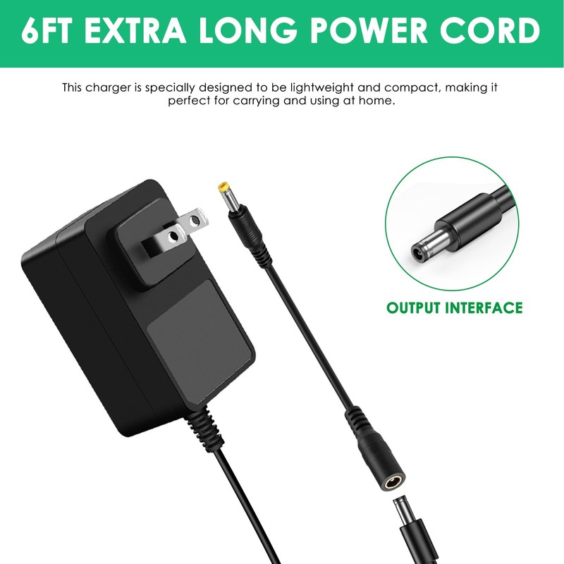 12V Charger for 1745 9475 Bullseye Tire Inflator Compatible with