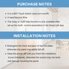 AEOLISS 2.4GHz WiFi Smart Touch Wall Single Fire Smart Light