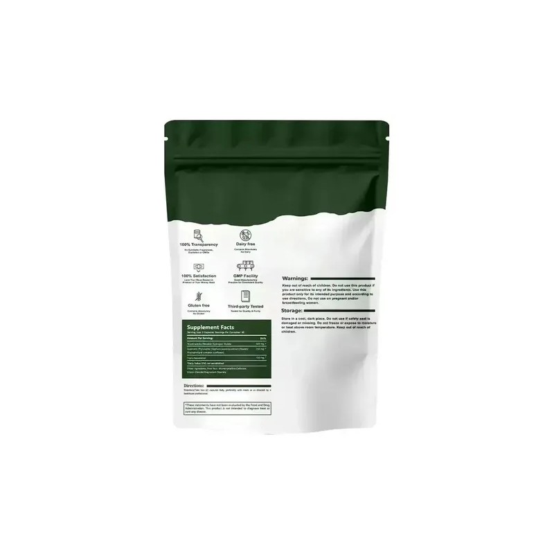 Nicotinamida Y Resveratrol 900 Mg Potencia El Nad 1pc