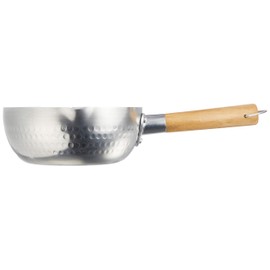 Pearl Metal H-1756 Snow Flat Pot, 6.3 inches (16 cm), Aluminum River