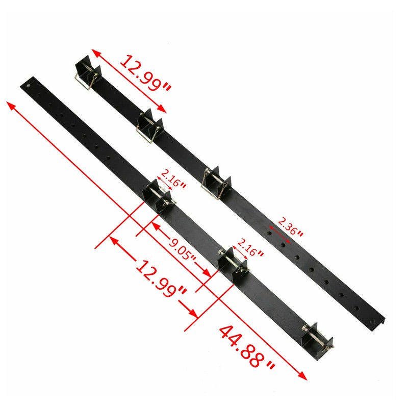 ECOTRIC Heavy Duty 3-Place Edgers Gas Weeder Trimmer Rack holders
