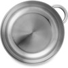 normani Outdoor Stainless Steel Bowl with Handle – Rustproof, Food-Safe,