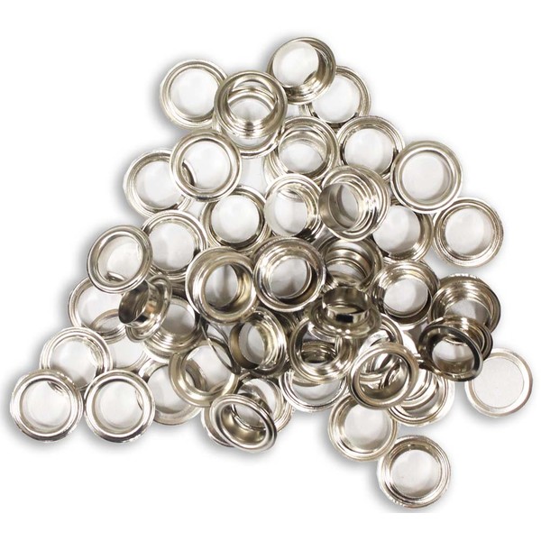 Dovetail: 100 Piece Bag of Zinc Plated 3/8 Inch Grommets : (Pack of 2 Sets)