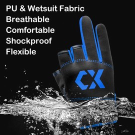 Cycling Gloves, Three Fingers Gloves, Bike Gloves Mountain Road Bike Gloves, Outdoor Summer Activities Gloves, Fishing Hunting Jungle Camouflage Sports Driving Cycling Gloves (Grey)