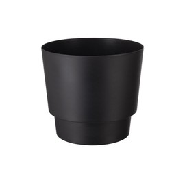 VERDENIA Ronda Flower Pot - Lightweight, for Indoor and Outdoor Use, Modern and Elegant Design, Functional Shape - Durable and Durable Material - 30 x 30 x 28 cm - Anthracite