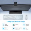 OOWOLF Computer Monitor Light Bar, Computer Monitor Lamp for Eye-Caring,