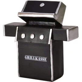 Generic Beautiful money box, piggy bank, birthday gift, barbecue box, money box, barbecue, grill master, barbecue food made of polyresin