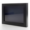 Charcoal 20x24 Shadow Box Solid Wood Display Frame with Navy