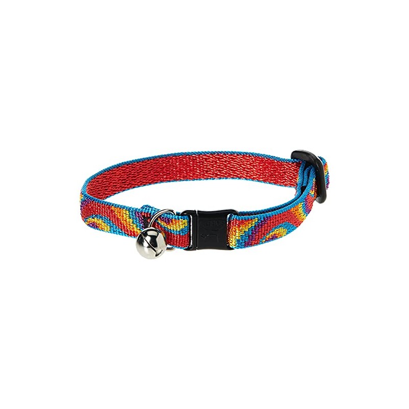 LupinePet Originals 1/2" Lollipop Cat Safety Collar with Bell ,