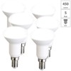 Luminea LED Spotlight E14: Set of 6 LED Reflectors R50
