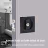 HOCONNIE Invisible Recessed Handle Door Handle Sets Pocket Door Lock