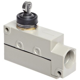 Omron ZV2-N21-2S General Purpose Enclose Switch, High Breaking Capacity and Durability, Sealed Cross Roller Plunger, Single Pole Double Throw AC, Base Mounting, 1/2-14NPSM Conduit Size