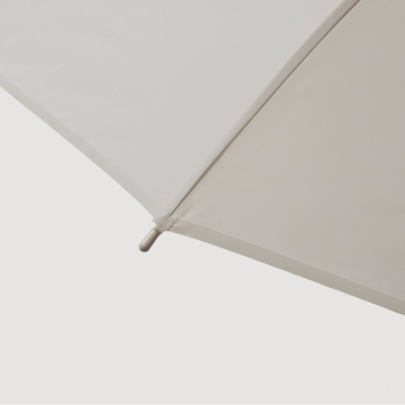 JAJU [JAJU] Opaque Color Long Umbrella_Beige