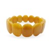 MUSEUM REPRODUCTIONS Golden Jade Stretch Bracelet - Beaded Bangle