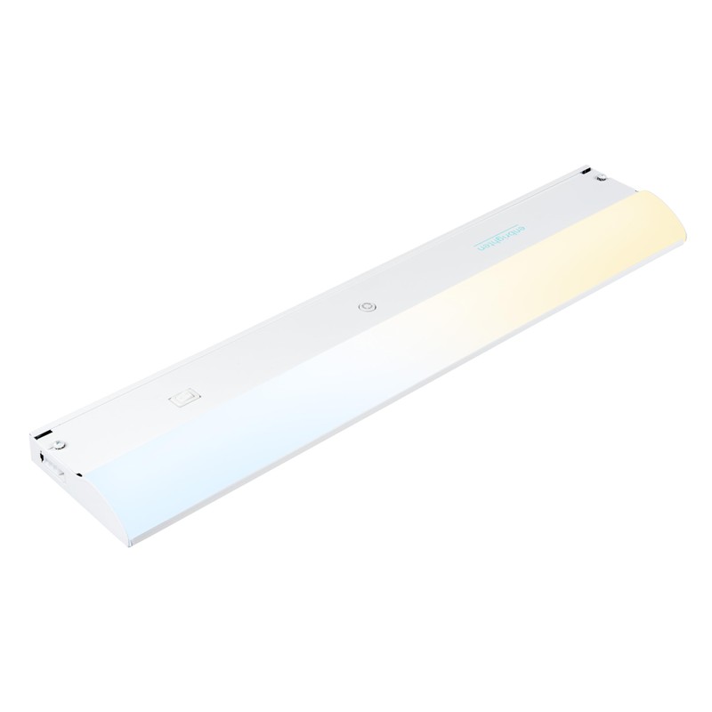 Enbrighten 18 inch Hardwired Under Cabinet Lights, 1275 Lumens, Five