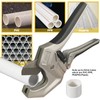 WEDO Ratchet Pipe Cutter for PVC,PEX,PE,PPR and Plastic Hoses,Cuts up