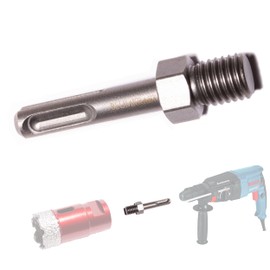 BLUMKRAFT M14 male to SDS+ / SDS PLUS adapter for drill bits, diamond hole saws (diamond). M14M-SDS+ / M14-SDSPLUS