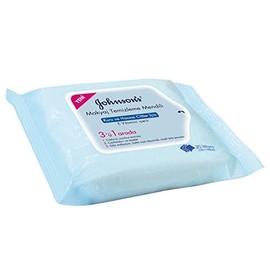 Johnson's Daily Essentials Moisturising Facial Cleansing Wipes 25 Pack