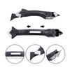 2 Pack 3-IN-1 Caulk Tool for Removal and Application, for