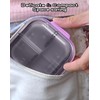 MURRI&MURRDI Pocket Pill Case Box, Pill Dispenser 7 Compartments, Weekly