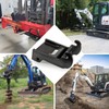 ONECHOI X-Change Coupler Bracket, Bobcat Quick Attach Mini excavator Bucket