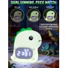 Ammonite Cute Dinosaur Silicone Night Light Alarm Clock