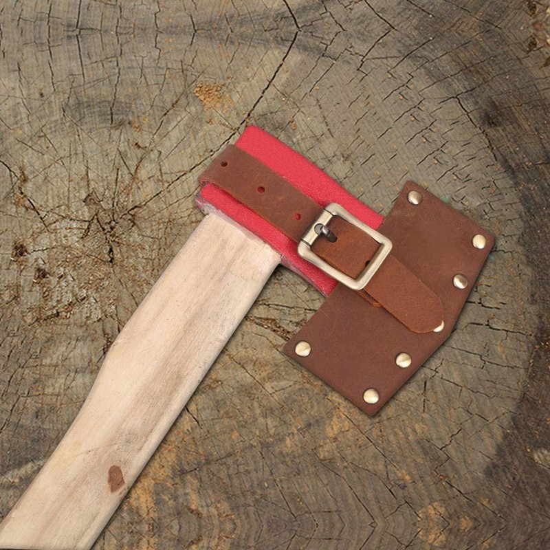 Leather Axe Sheath, Hatchet Holster Case, Chopping Axe Head Guard