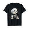 Outer Space Maltese dog on Galaxy Astronaut Maltese dog T-Shirt
