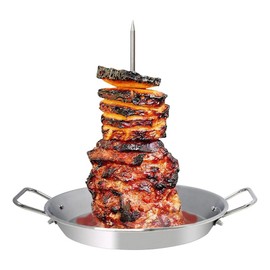 XIAOJUN Vertical Skewer Replacement Spare Parts Accessories for Grill-Al Pastor Skewer Brazilian Vertical Spit Stand for Tacos Al Pastor, Shawarma, Kebabs,