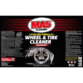 MA5X Wheel and Tire Cleaner | Concentrated, Brake Dust Remover | Wheel Cleaner Spray | 32oz Bottle | Pack of 2