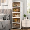 170 Qt Large Storage Bins with Lids, 5 Tier Stackable