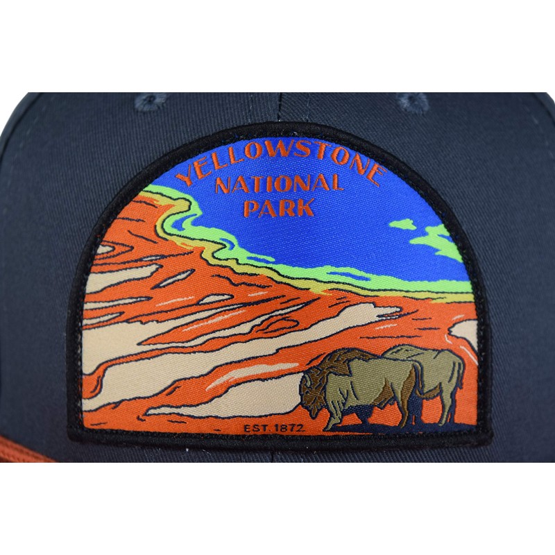 Sendero Provisions Co. Yellowstone National Park Adjustable Snapback Rope Hat