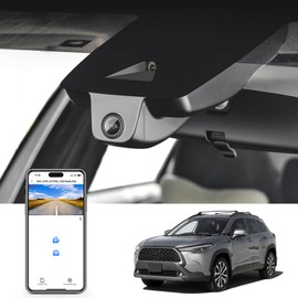 mangoal 4K Dash Cam Custom fit for Toyota Corolla Cross & Corolla Cross Hybrid 2022 (Model B), LE L XLE, Integrated OEM Look, 2160P UHD Video, Built-in WiFi & APP, Loop Recording,Easy to Install
