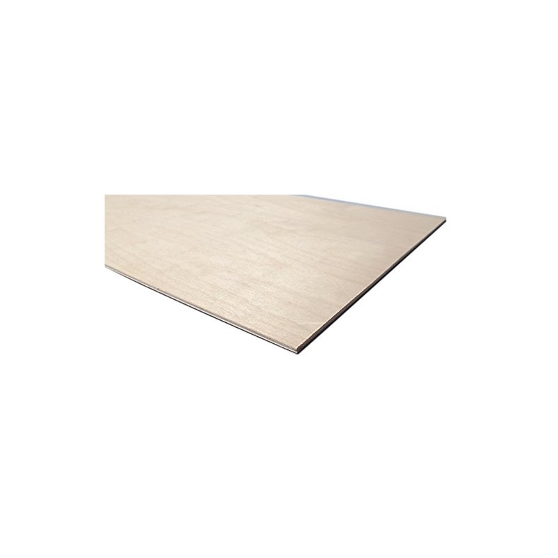 2 Pack of 4mm Birch Plywood 300x210x4mm (A4 Approx) Ply
