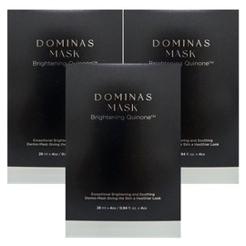 TG Dominas Mask Brightening Pack 28ml x 4 sheets (3 boxes) Whitening and wrinkle improvement / TG도미나스 마스크 브라이트닝 팩 28ml x 4매 (3박스) 미백 주름 개선