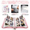 TIANTHH Sticker Notebook, Clear, Large, A5, Star Pattern Sticker Binder,